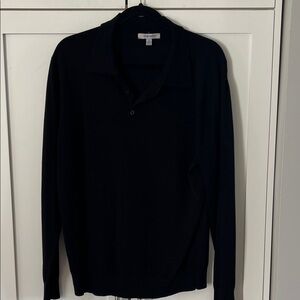 Oleg Cassini Black Knit Top